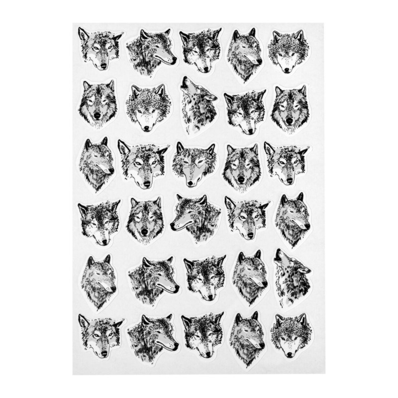 Sticker sheet 'Wolfs'