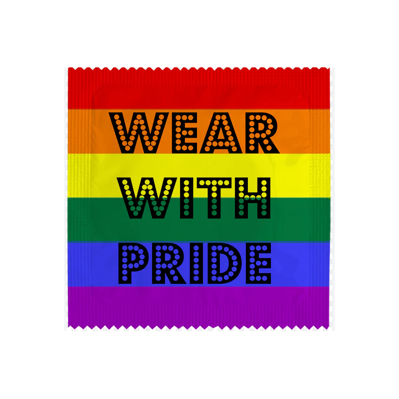 Condom 'Wear With Pride'
