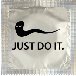 Condom "Just Do It"