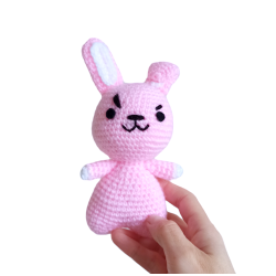 Crocheted rabbit Liisa