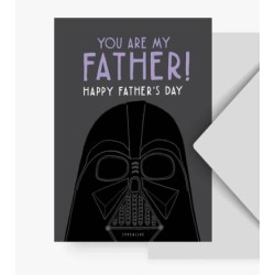Postcard "You are my father"