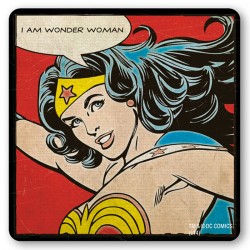 Coaster "I am wonder woman"