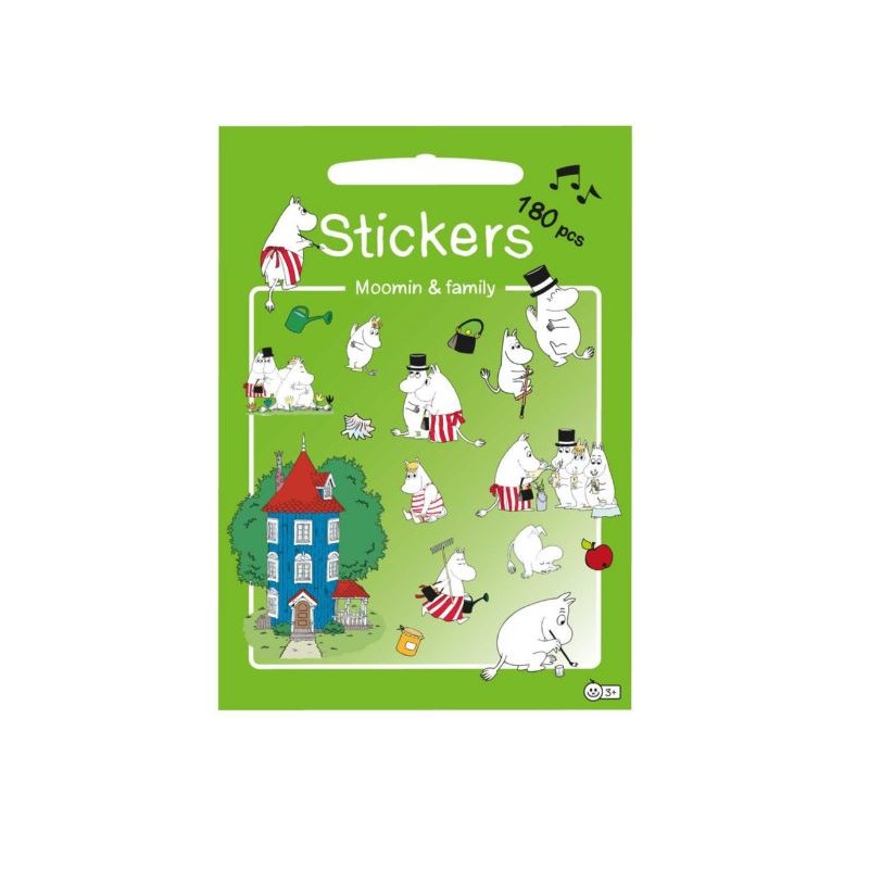 Moomin stickers "Family"