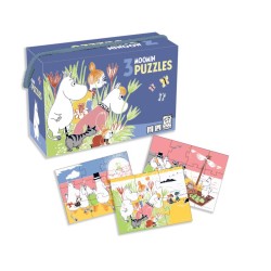 Moomin puzzles, 3 pc set