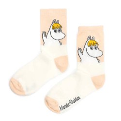 Snorkmaiden Idea Ladies Socks - Beige/White