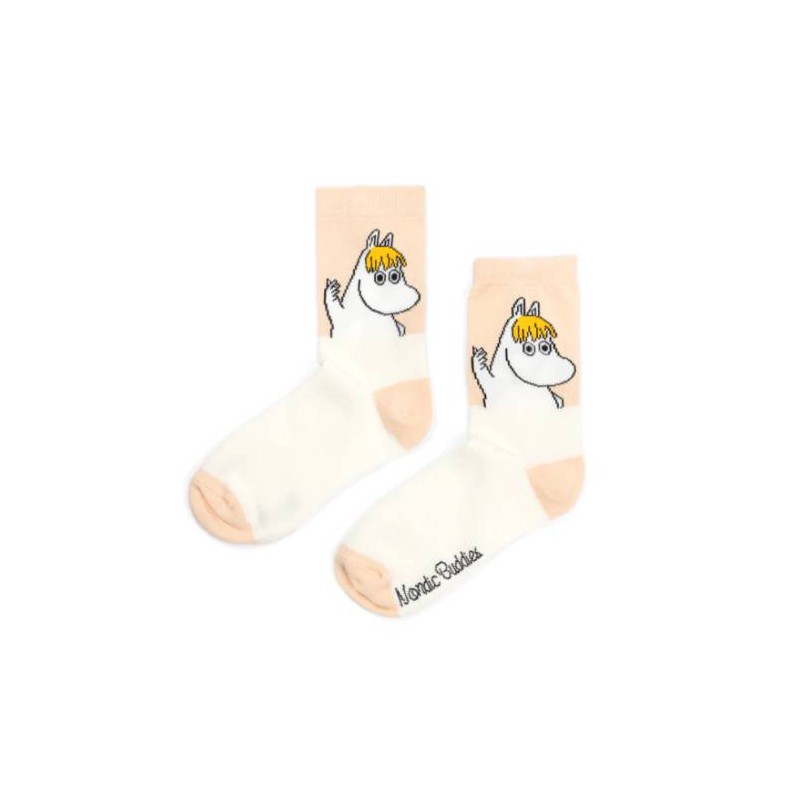 Snorkmaiden Idea Ladies Socks - Beige/White