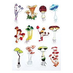 Sticker sheet "Mushrooms"
