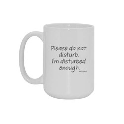 Big mug "Please do not...
