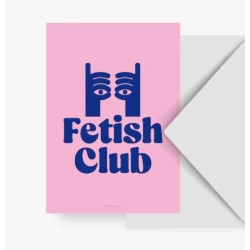 Postkaart "Fetish Club"