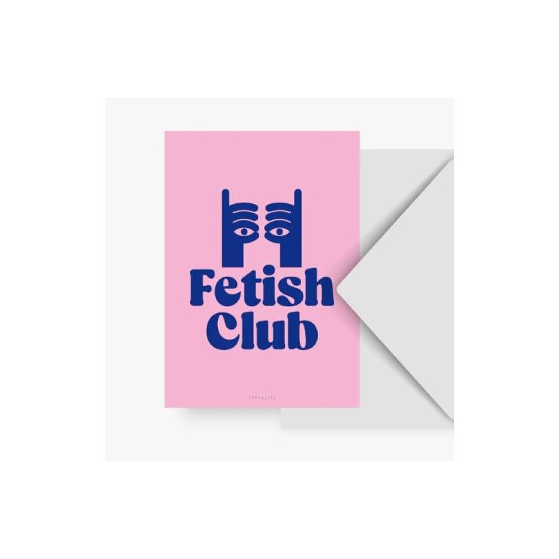 Postcard "Fetish Club"