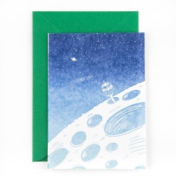 Postkaart "Space cake"
