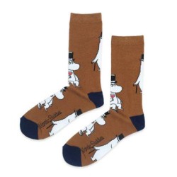 Moominpappa Men Socks - Brown