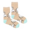 Moomintroll Happiness Ladies Socks - Beige