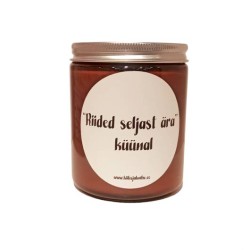 Soy wax candle "Riided...