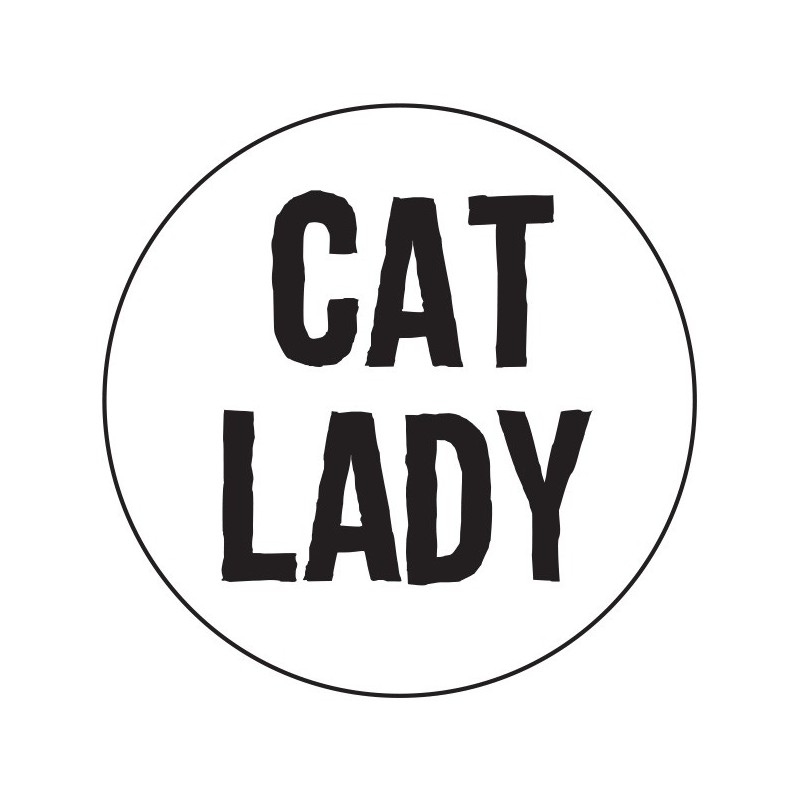 Sticker 'Cat lady'