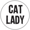 Sticker 'Cat lady'