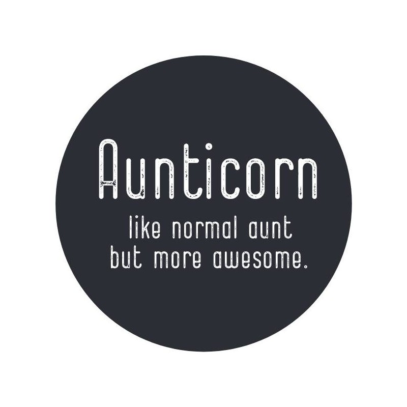 Sticker 'Aunticorn'