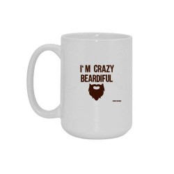 Big mug "I'm crazy beardiful"