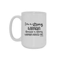 Big mug "I'm a strong woman...