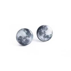 LEPUN "Full moon" earrings...