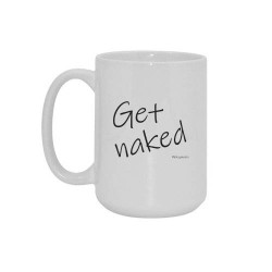 Big mug "Get naked"