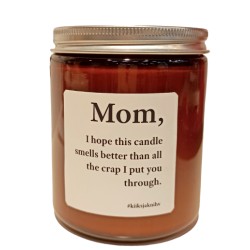 Soy wax candle "Mom...All...
