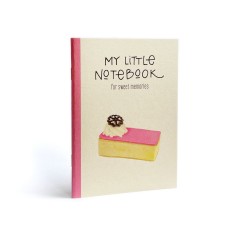 Pocket notebook "My little notebook for sweet memories"