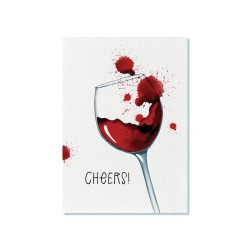 Postkaart "Cheers"...