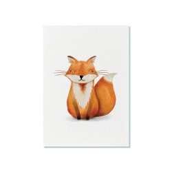 Postcard "Fox"