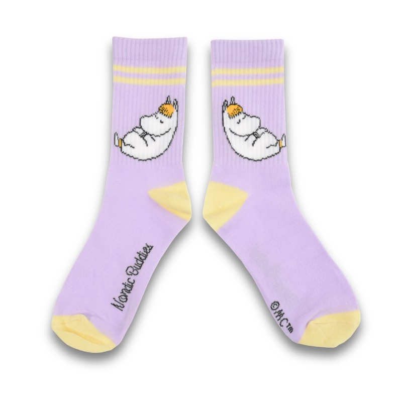 Snorkmaiden Retro Ladies Socks - Lilac