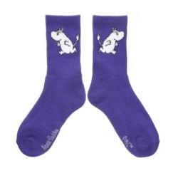 Moomintroll Running Ladies Sport Socks - Purple