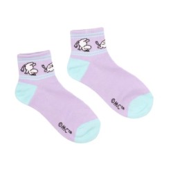 Moomintroll Retro Ladies Ankle Socks - Lilac