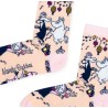 Moomin Party Ladies Socks - Light Peach