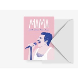 Postcard 'Mama'
