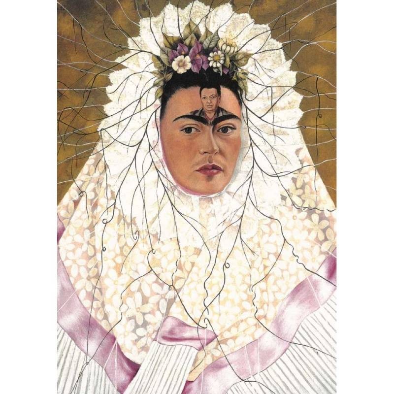 Postcard F. Kahlo 'Diego in My Thoughts' 1943