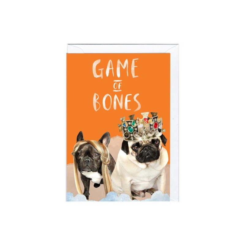 Postcard 'Game of bones'