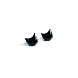 Lepun black cat earrings studs