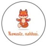 Pin 'Namaste/ nahhui' 37 mm
