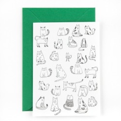 Postcard 'Little cats'