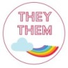 Pin 'They/Them' 37 mm