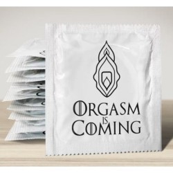Condom 'Orgasm Is Coming'